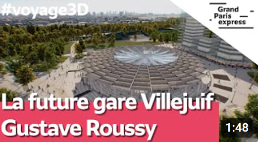 La future gare Villejuif - Gustave Roussy