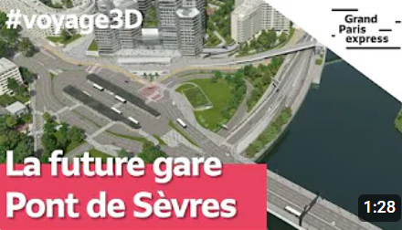 La future gare Pont de Sèvres