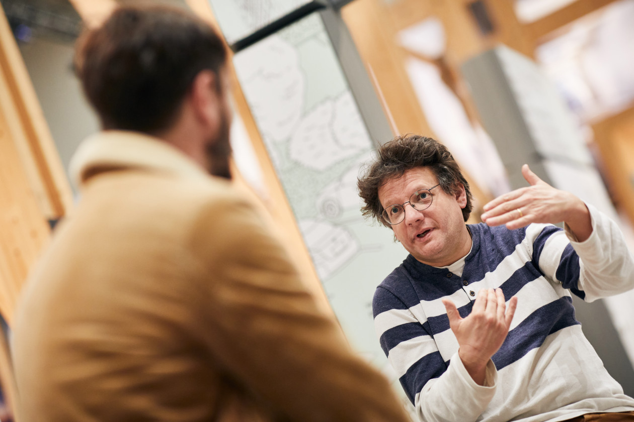 Portrait de Arnaud Passalacqua, historien du nouveau métro