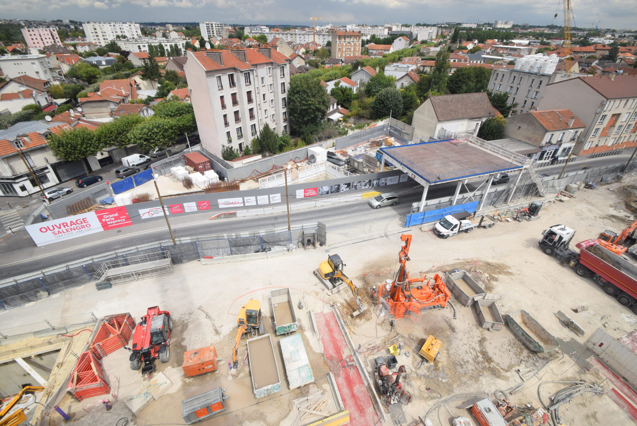 Travaux réalisés sur l'ouvrage Salengro à Champigny-sur-Marne