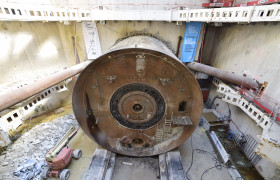 Gare Fort d’Issy – Vanves – Clamart : le démontage du tunnelier Ellen en vidéo