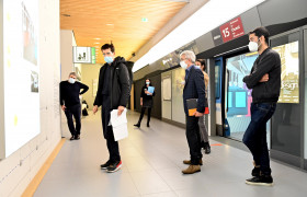 Tandem artiste / architecte : atelier de travail à la Fabrique du métro