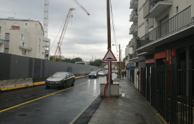 Une rue à Champigny-sur-Marne