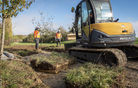 Implantation de la drave des murailles au golf national de guyancourt