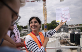 Carmen Atias, médiatrice culturelle du nouveau métro