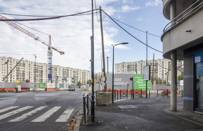 Quartier de la future gare Bagneux du Grand Paris Express