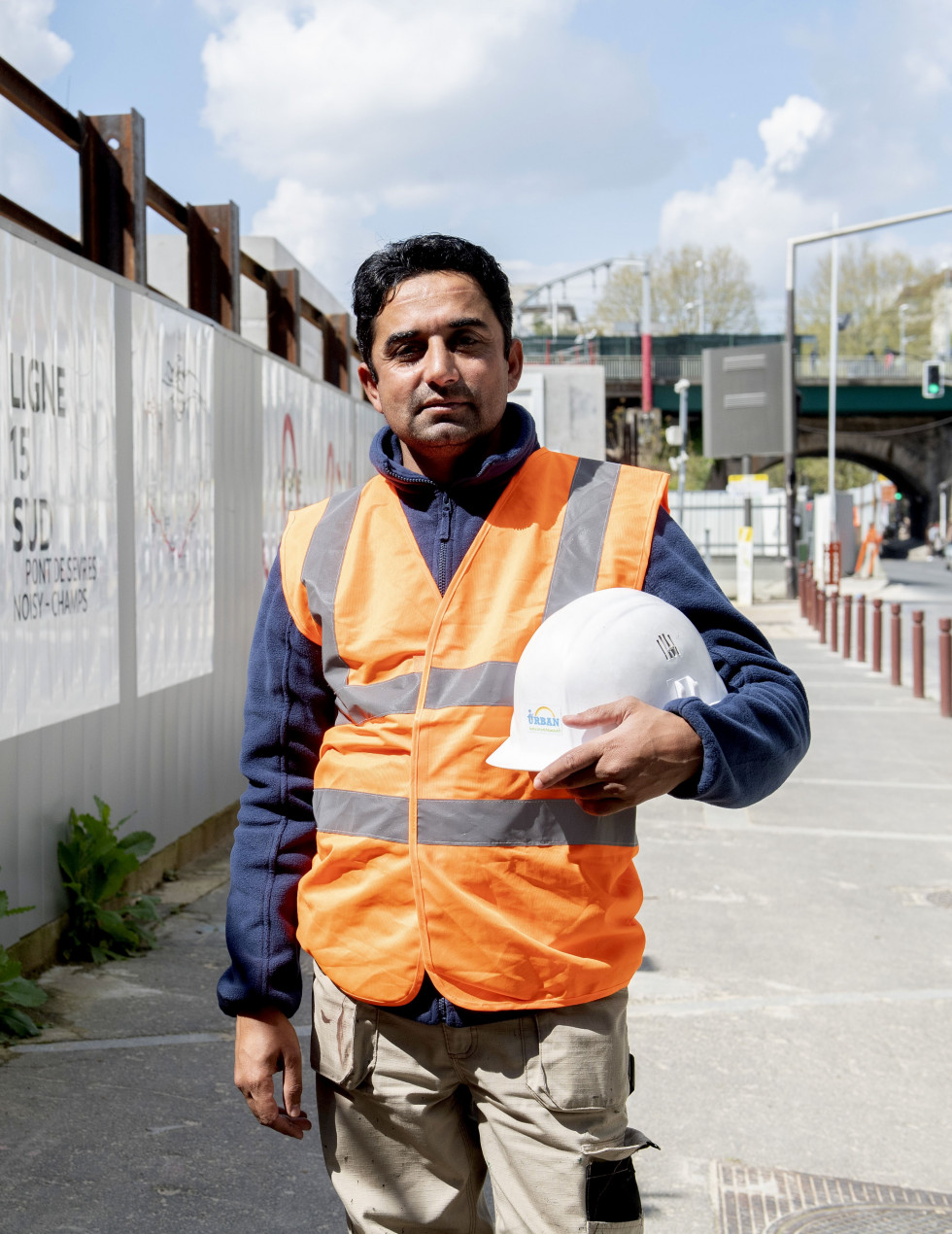 Nadeem formé sur les chantiers du Grand Paris Express