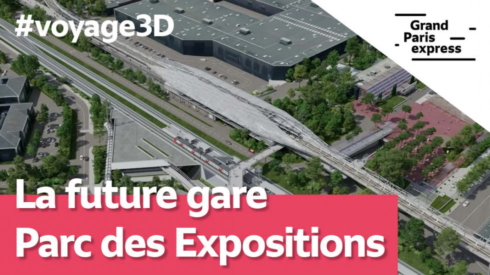 miniature vidéo 3D future gare Parc des Expositions