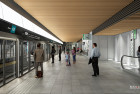 Vue des futurs quais de la ligne 18 en gare de Massy - Palaiseau