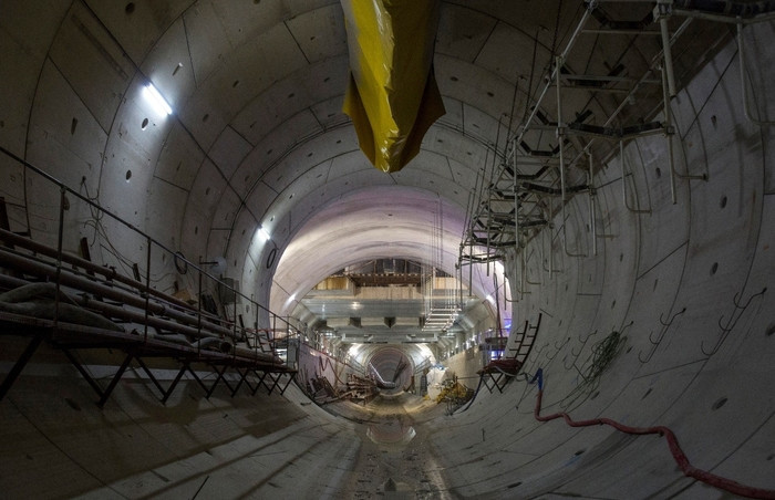 Décembre : Les tunneliers Aby, Laurence, Aïcha, Dieneba et Marina ont terminé leurs parcours… Avec eux, la construction du tunnel de la ligne 15 Sud est désormais achevée !  