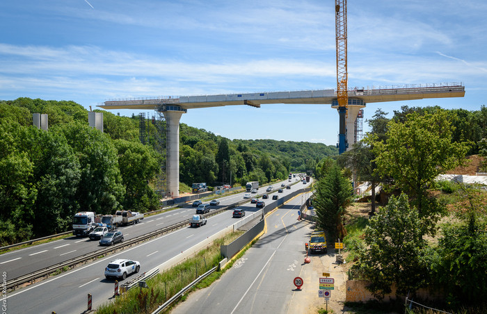 Franchissement de la RN 118 à Orsay