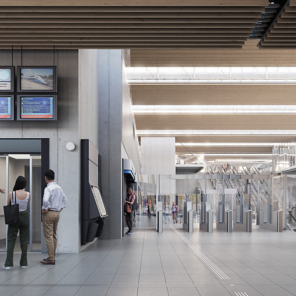 Perspective de la gare Versailles — Chantiers